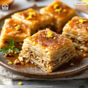 almond juicy balkava