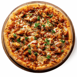 smoked chicken pizza