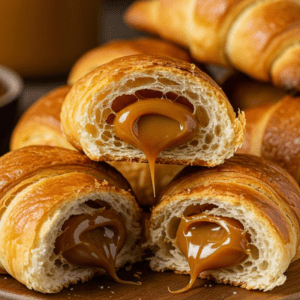 lotus filled croissant