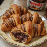 nutella filled croissant