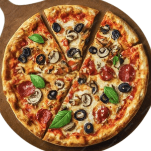 grilled / chicken pizza