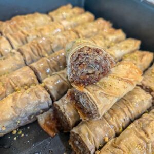 walnut crispy baklava